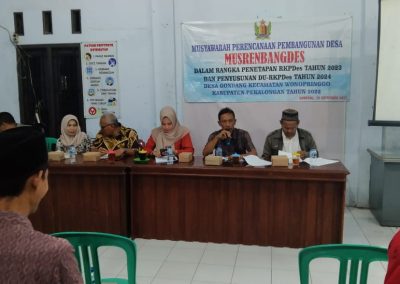 MUSRENBANGDES Desa Gondang