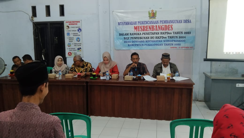 MUSRENBANGDES Desa Gondang