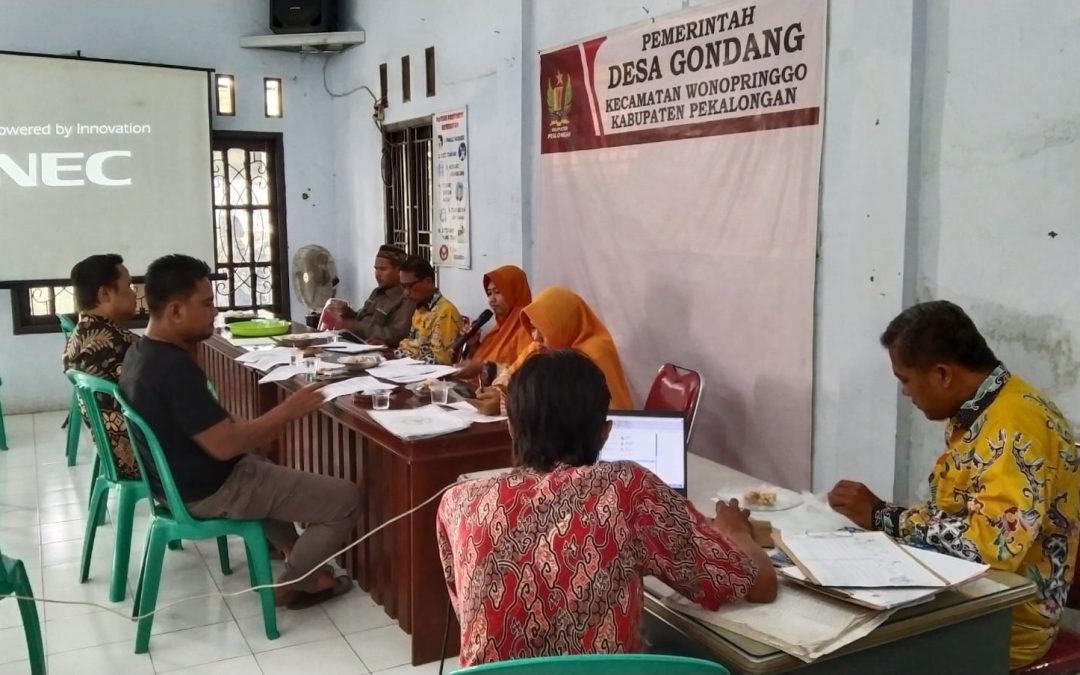 Penetapan APBDes Tahun 2023 Desa Gondang