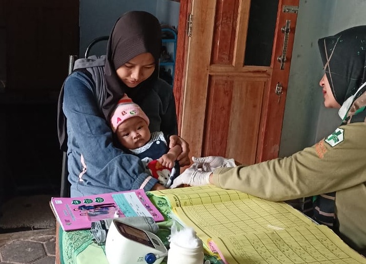 Posyandu Balita dan Ibu Hamil RT 01 dan RT 02 Desa Gondang
