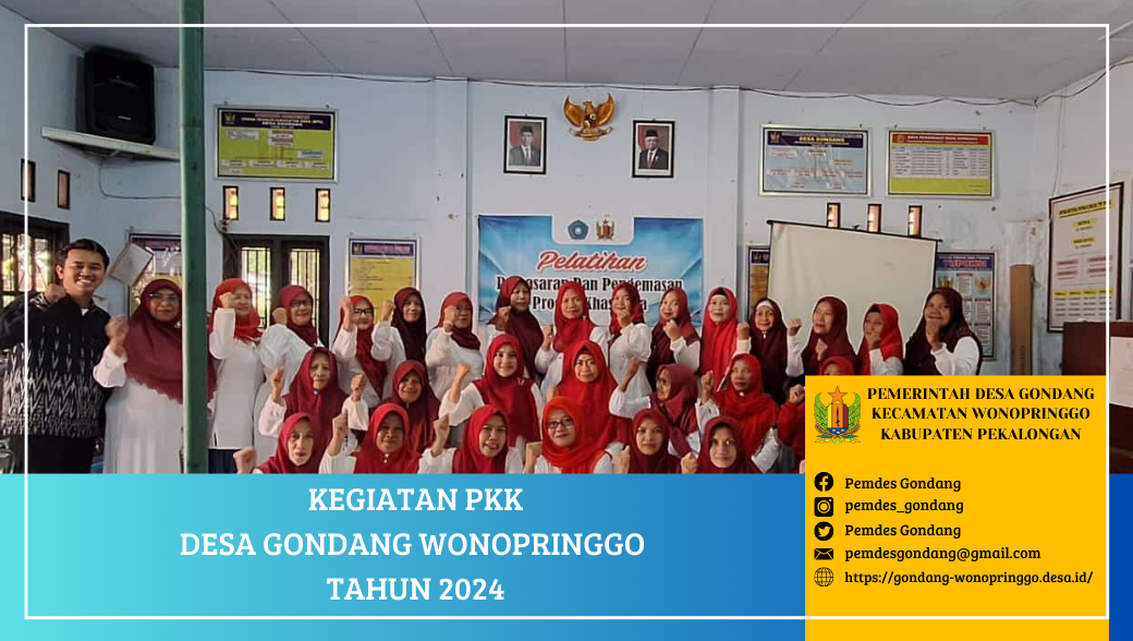Kegiatan PKK Desa Gondang Wonopringgo