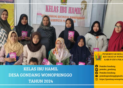 Kelas Ibu Hamil Desa Gondang Wonopringgo