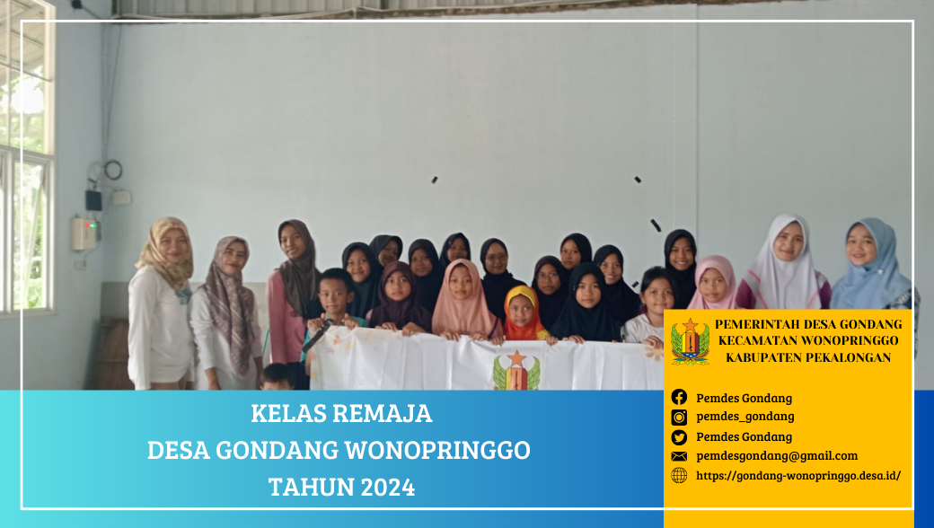 Kelas Remaja Desa Gondang Wonopringgo