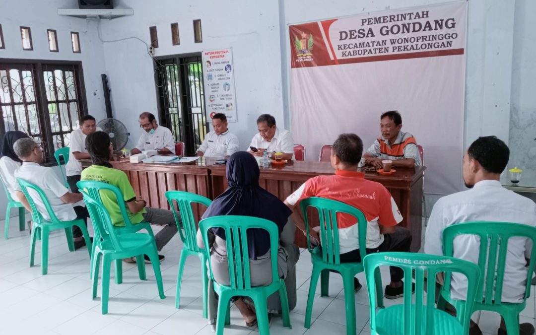 Kegiatan MONEV Oleh Kecamatan Wonopringgo