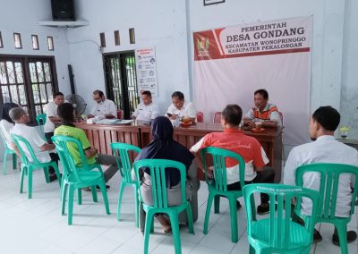Kegiatan MONEV Oleh Kecamatan Wonopringgo