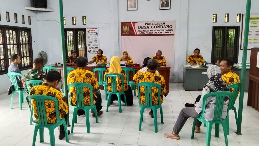 Kegiatan MONEV oleh Kecamatan Wonopringgo