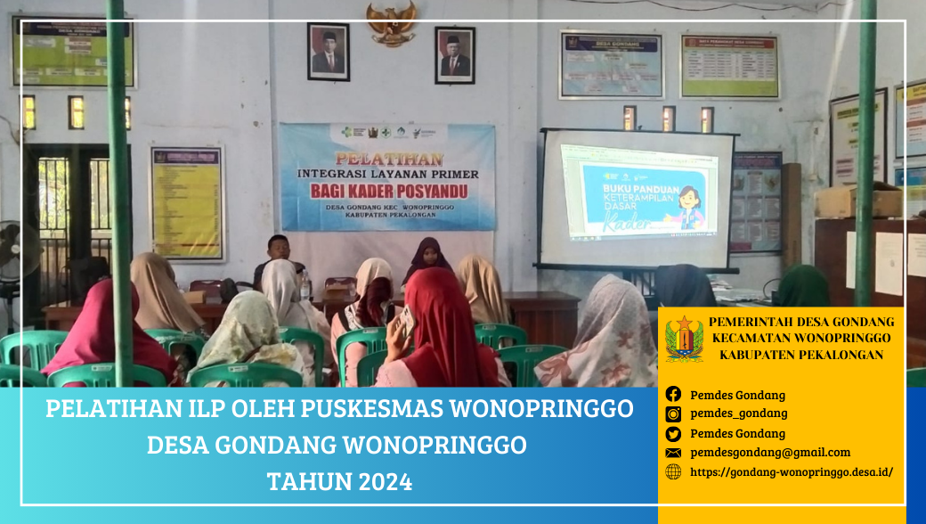 Pelatihan ILP oleh Puskesmas Wonopringgo
