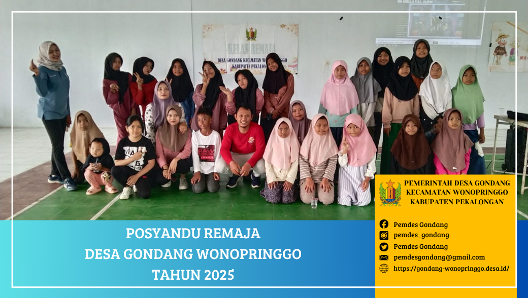 POSYANDU REMAJA DESA GONDANG WONOPRINGGO
