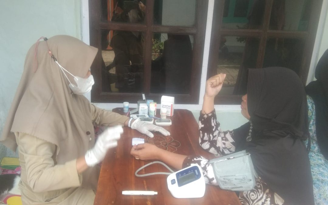 Posbindu Lansia RT 01 dan RT 02 Desa Gondang