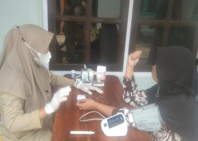 Posbindu Lansia RT 01 dan RT 02 Desa Gondang