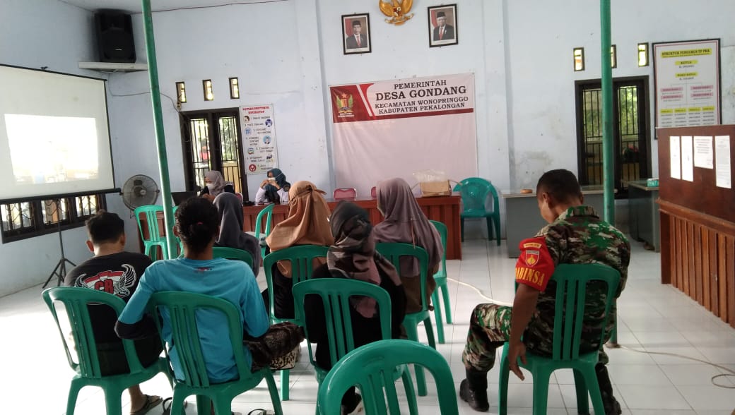 Posyandu Remaja RT 01 sampai RT 06 Desa Gondang