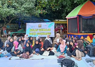 Posyandu Remaja RT 01 Sampai RT 06 Desa Gondang