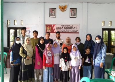 Posyandu Remaja RT 01 sampai RT 06 Desa Gondang
