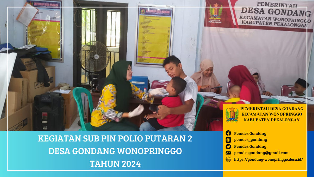 SUB PIN Polio 2 Desa Gondang Wonopringgo