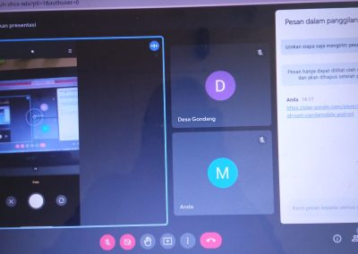 Desa Gondang Adakan Pelatihan Online Penggunaan Website Desa